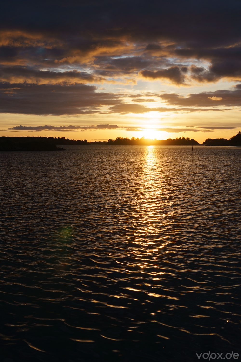 Raahe Sonnenuntergang
